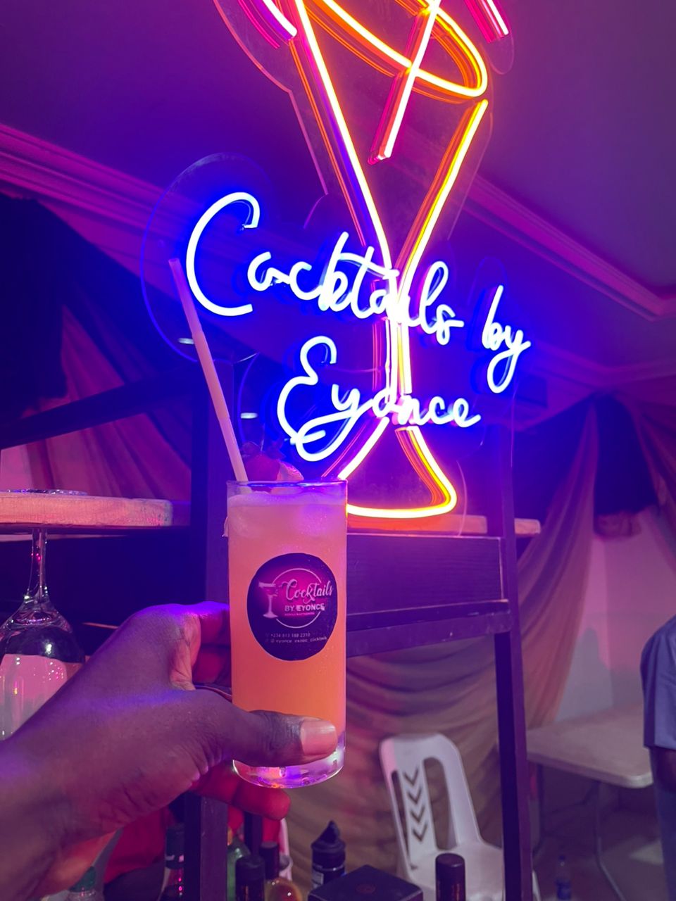 Wedding cocktail service