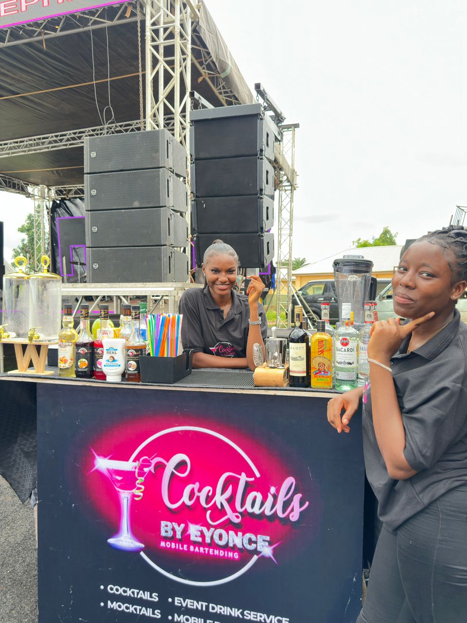 Corporate event bar